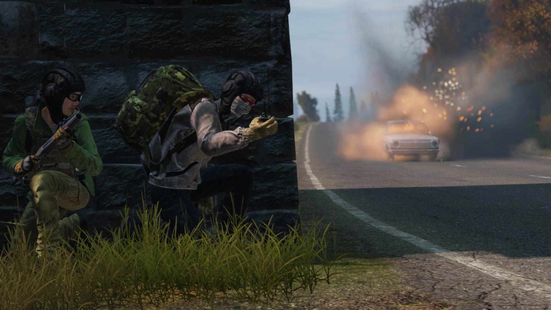 DayZ update adds a grenade launcher, mines, and other explosives